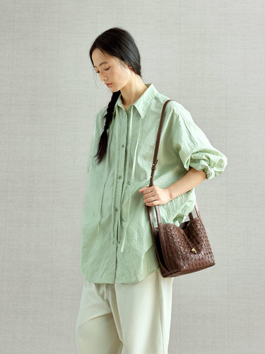 Lattice Bucket Bag Songmont 