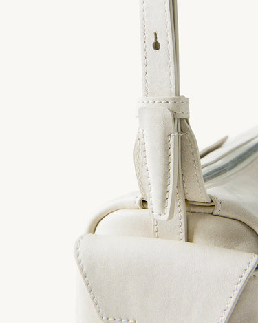 Cloud Mini Yore Camera Bag with visible stitching and leather details
