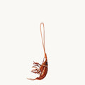 Bouncing Shrimp Charm Songmont Lantern Red 