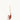 Bouncing Shrimp Charm Songmont Lantern Red 