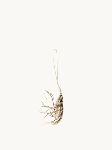 Bouncing Shrimp Charm Songmont Ripple White 