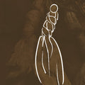 Freedom Cord: Vegetable-tanned leather and fabric strap with stainless steel hardware.