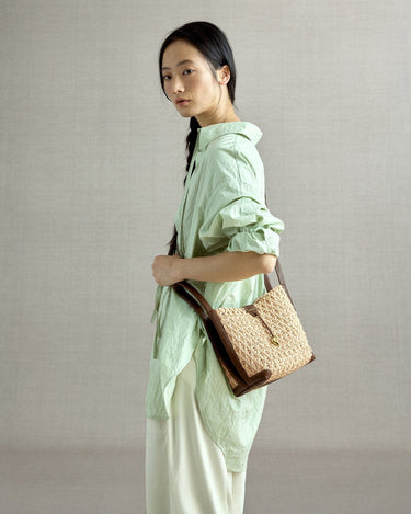 Lattice Bucket Bag Songmont 