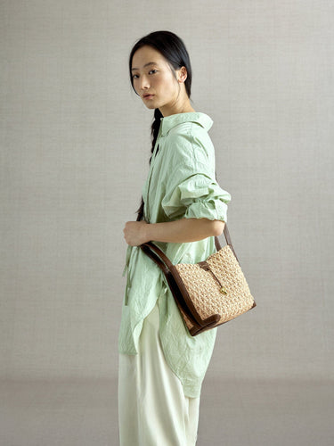 Lattice Bucket Bag Songmont 