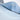 Pale blue leather Luna Bag interior with magnetic snap closure