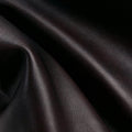 Ebony full-grain nappa leather texture on the Medium Gather Bag Set.