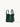 Emerald Medium Song Bag: structured leather bucket bag with two top handles and protective metal feet.