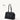 Medium Yore Duffle Bag in Onyx - vegan leather travel bag with GRS certification.