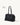 Medium Yore Duffle Bag in Onyx - vegan leather travel bag with GRS certification.