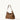 Medium Yore Hobo Bag in Sandal leather with brass hardware and exterior pockets. Stylish and versatile.