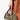 Taupe Mini Drippy Roof Bag: textured leather, white stitching, architectural design, Songmont logo.