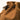 Ochre Suede Small Gather Bag Set with braided leather drawstring details