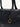 Black Songmont Yore Baguette Bag with gold ring hardware and contrast stitching
